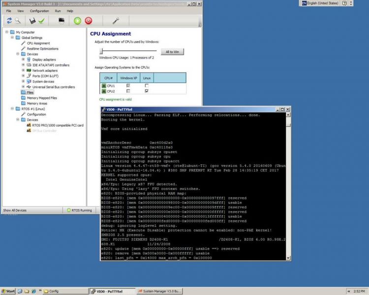 LxWin Real-time Hypervisor: Windows Real-time Linux